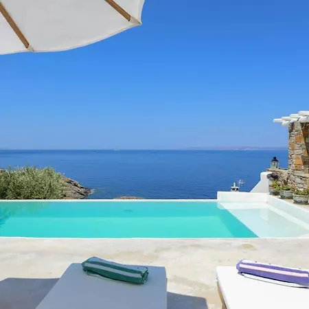 Villa Beautifis In Kea, 4bdr/7prs, Pool, Seaview